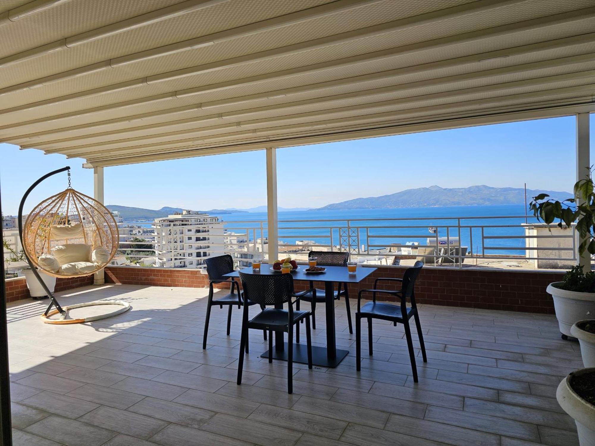 Deep Blue Rooftop - 111 Sarandë 外观 照片