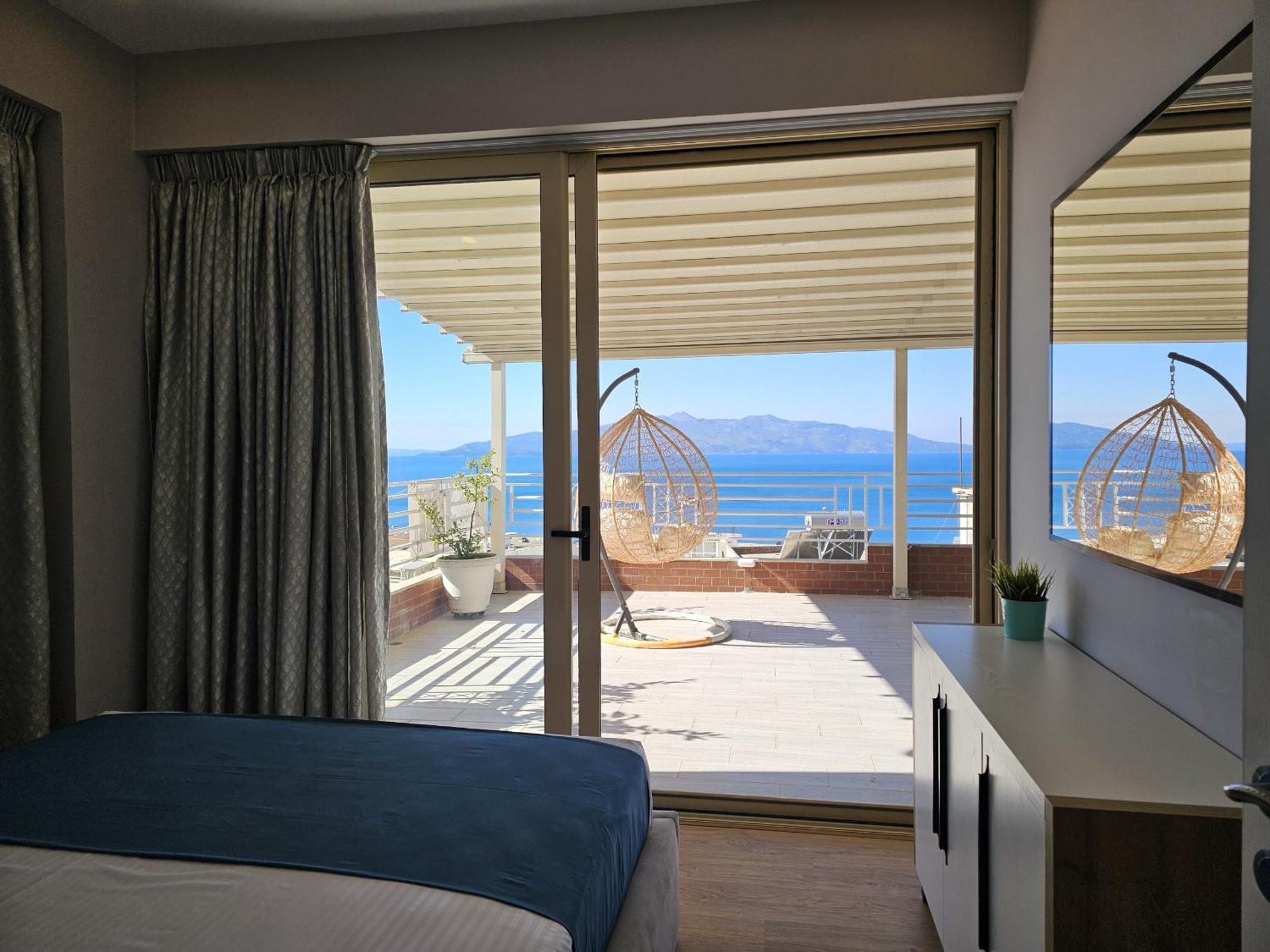 Deep Blue Rooftop - 111 Sarandë 外观 照片