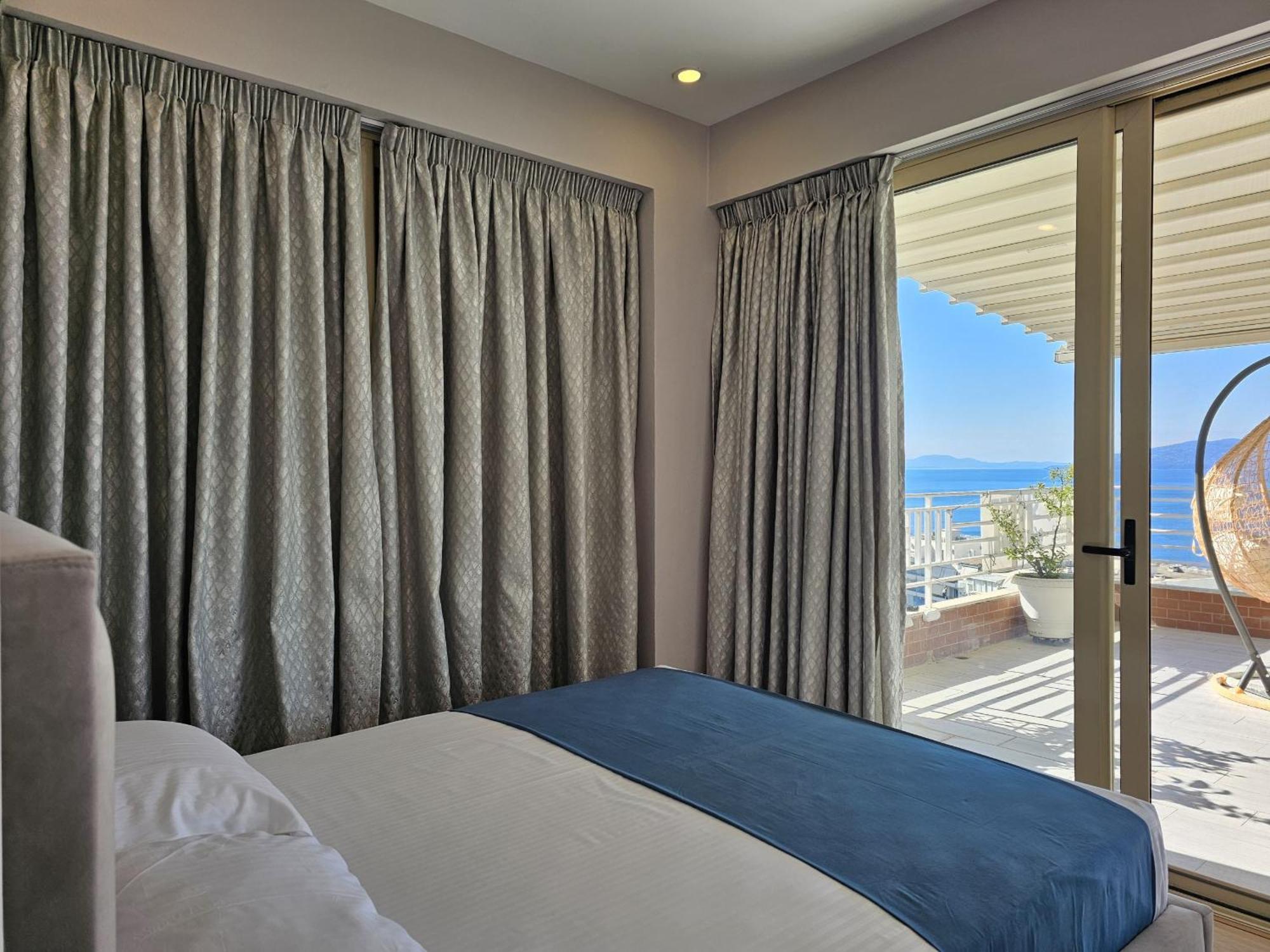 Deep Blue Rooftop - 111 Sarandë 外观 照片