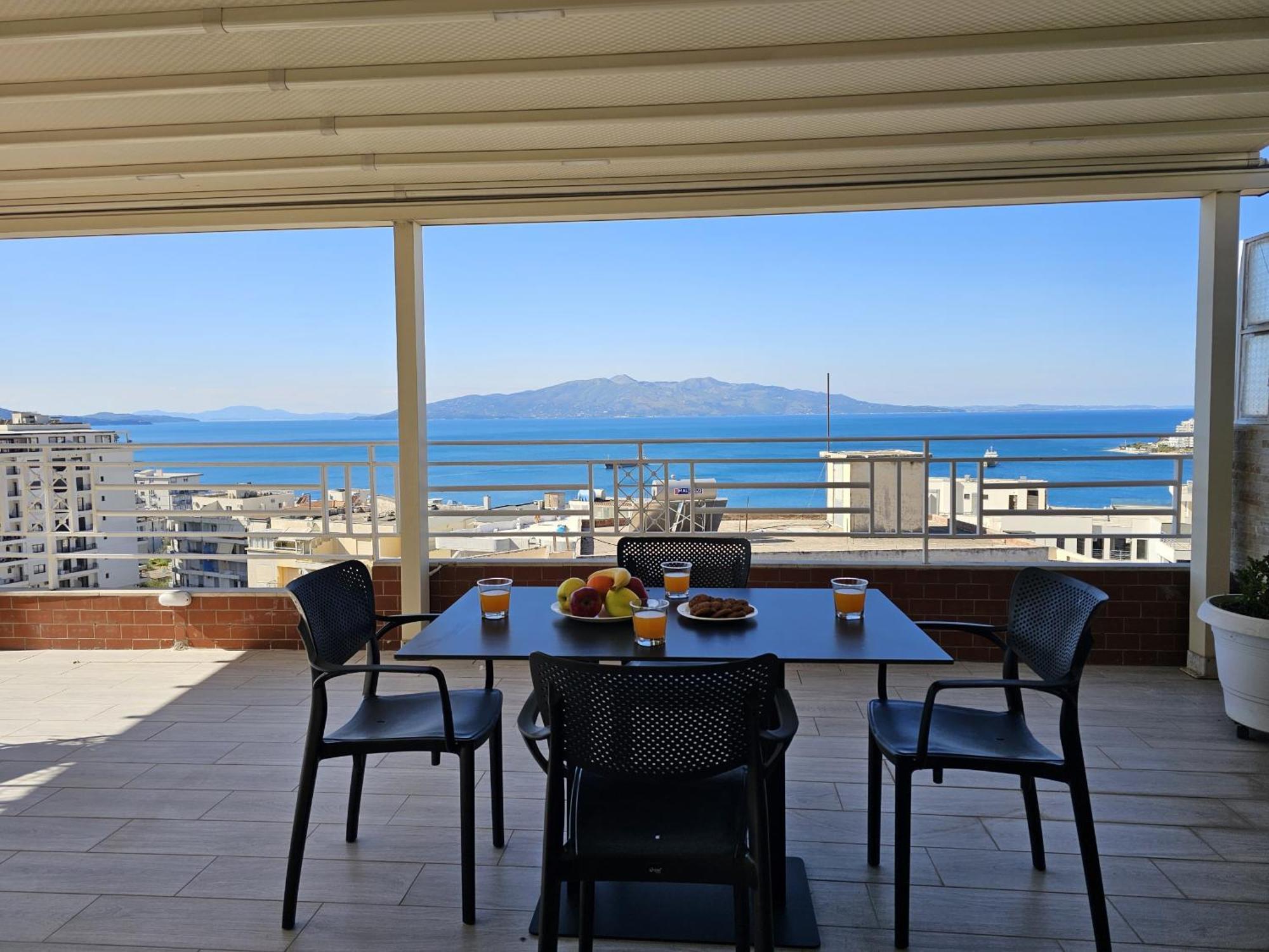 Deep Blue Rooftop - 111 Sarandë 外观 照片