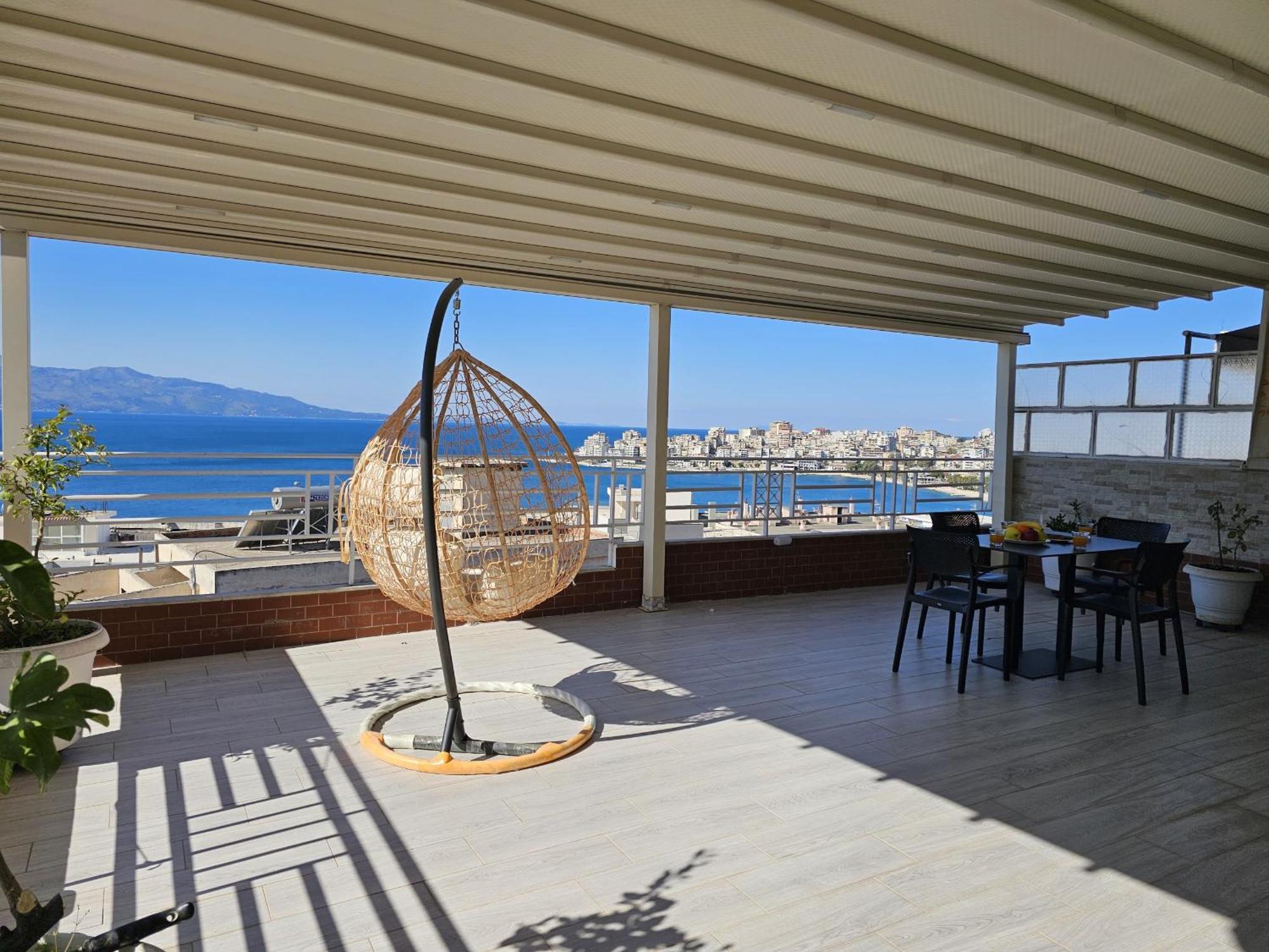 Deep Blue Rooftop - 111 Sarandë 外观 照片