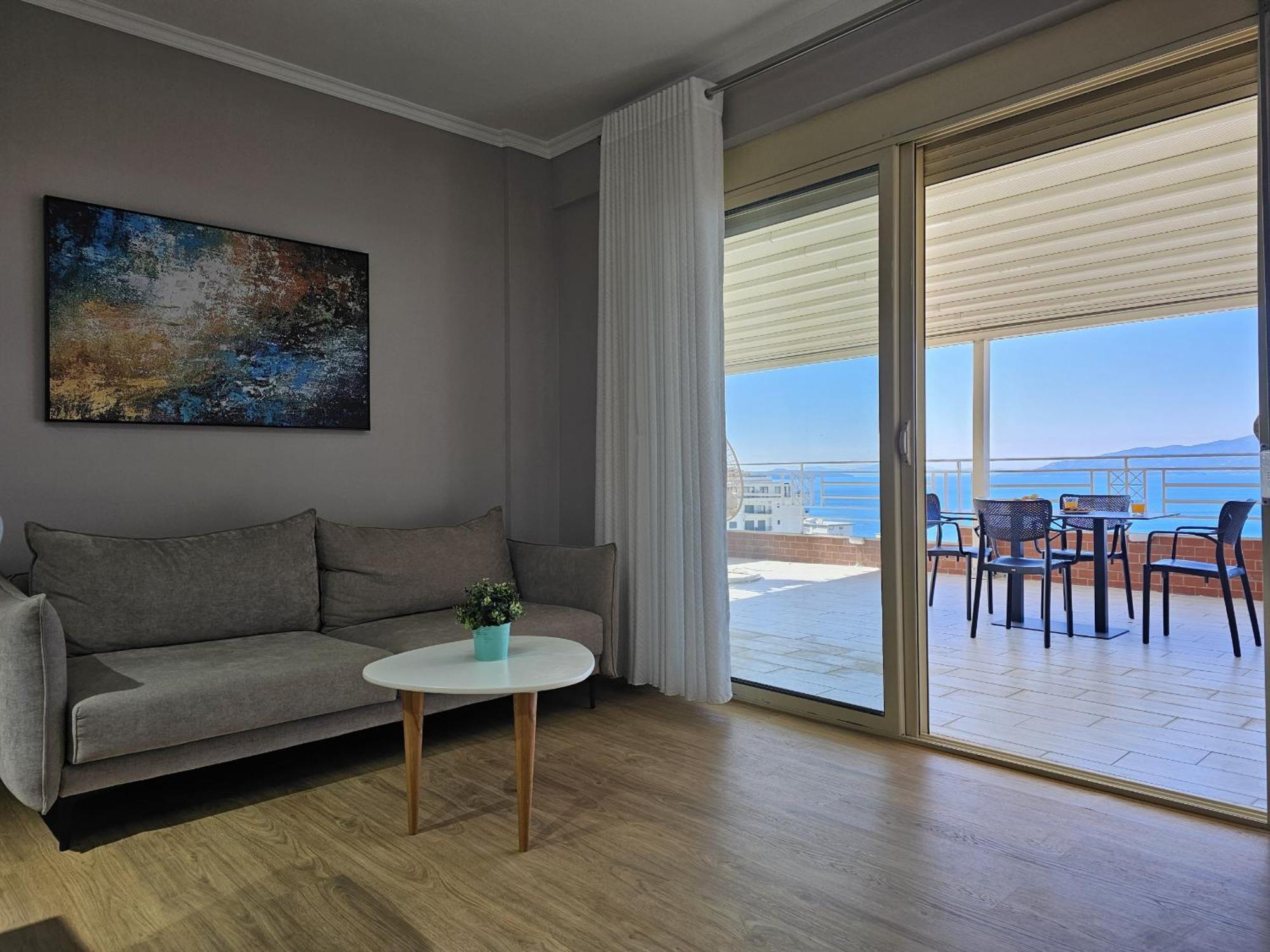 Deep Blue Rooftop - 111 Sarandë 外观 照片