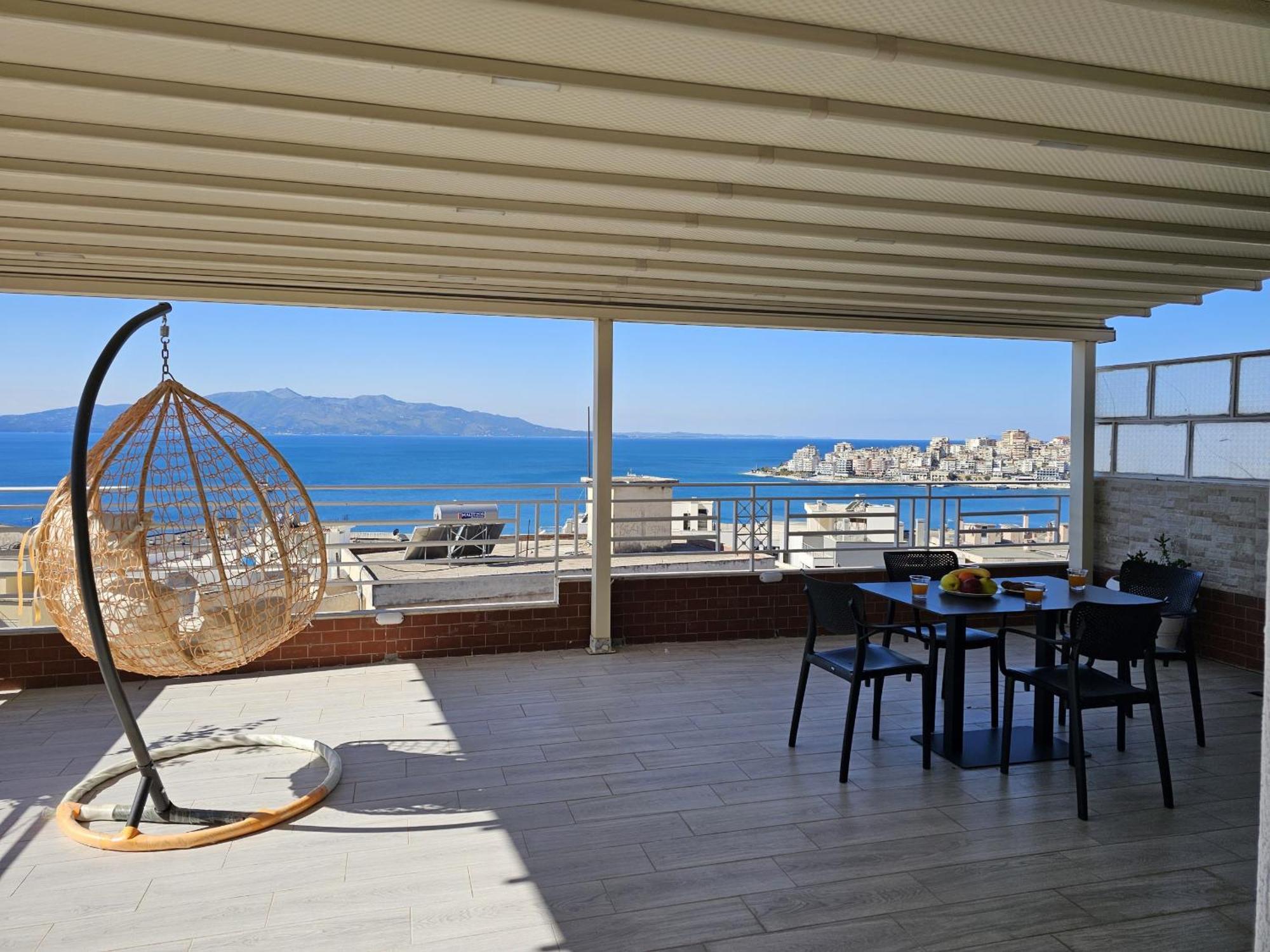 Deep Blue Rooftop - 111 Sarandë 外观 照片