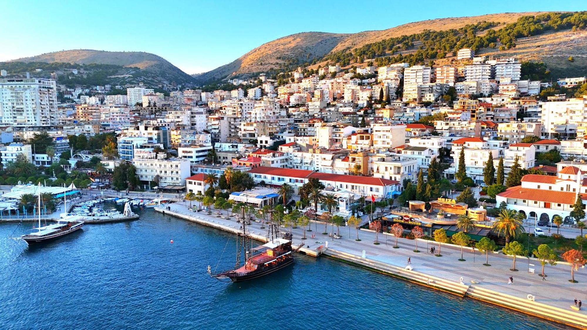 Deep Blue Rooftop - 111 Sarandë 外观 照片